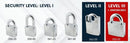 Abloy 341 - 50 Padlock - 1st - in - Padlocks