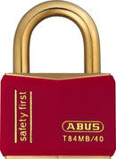 T84MB/40 SOLID BRASS PADLOCK - 1st-in-Padlocks