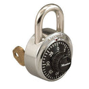 1525 COMBINATION PADLOCK WITH KEY CONTROL - 1st-in-Padlocks