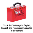 498A LATCH TIGHT™ PORTABLE GROUP LOCK BOX - 1st-in-Padlocks