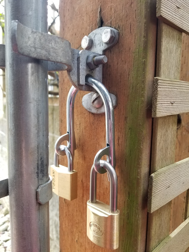 Gate Keeper Dual Locking Hasp - 1st - in - Padlocks