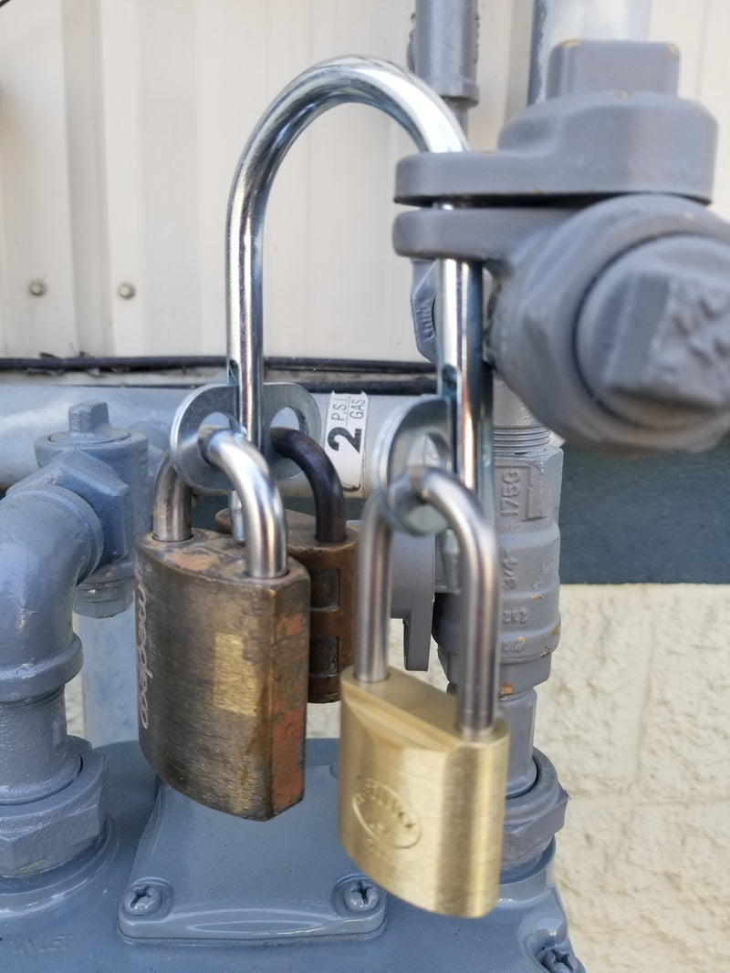 Gate Keeper Dual Locking Hasp - 1st - in - Padlocks