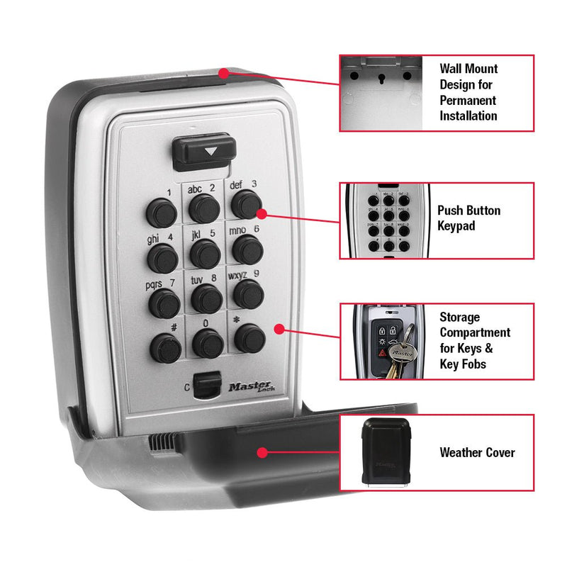 5423D PORTABLE LOCK BOXES & KEY CASES - 1st - in - Padlocks