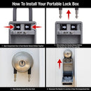 5480D PORTABLE LOCK BOXES - 1st - in - Padlocks