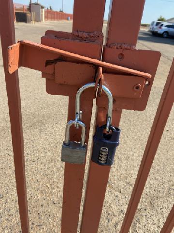 External Gate Keep Gate Keeper Dual Locking Hasp
