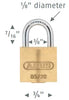 65/20 SOLID BRASS PADLOCK