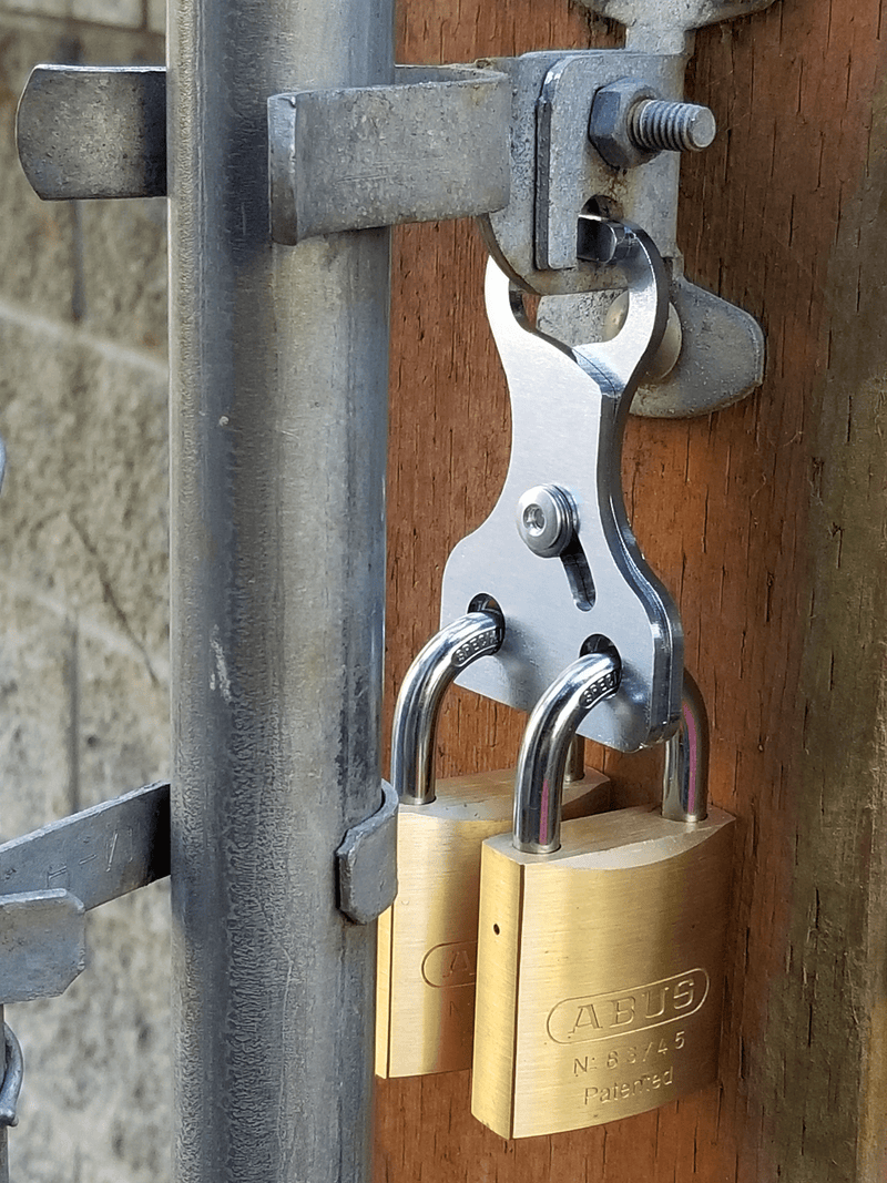 Gate Keeper Electrical Panel Hasp - 1st - in - Padlocks