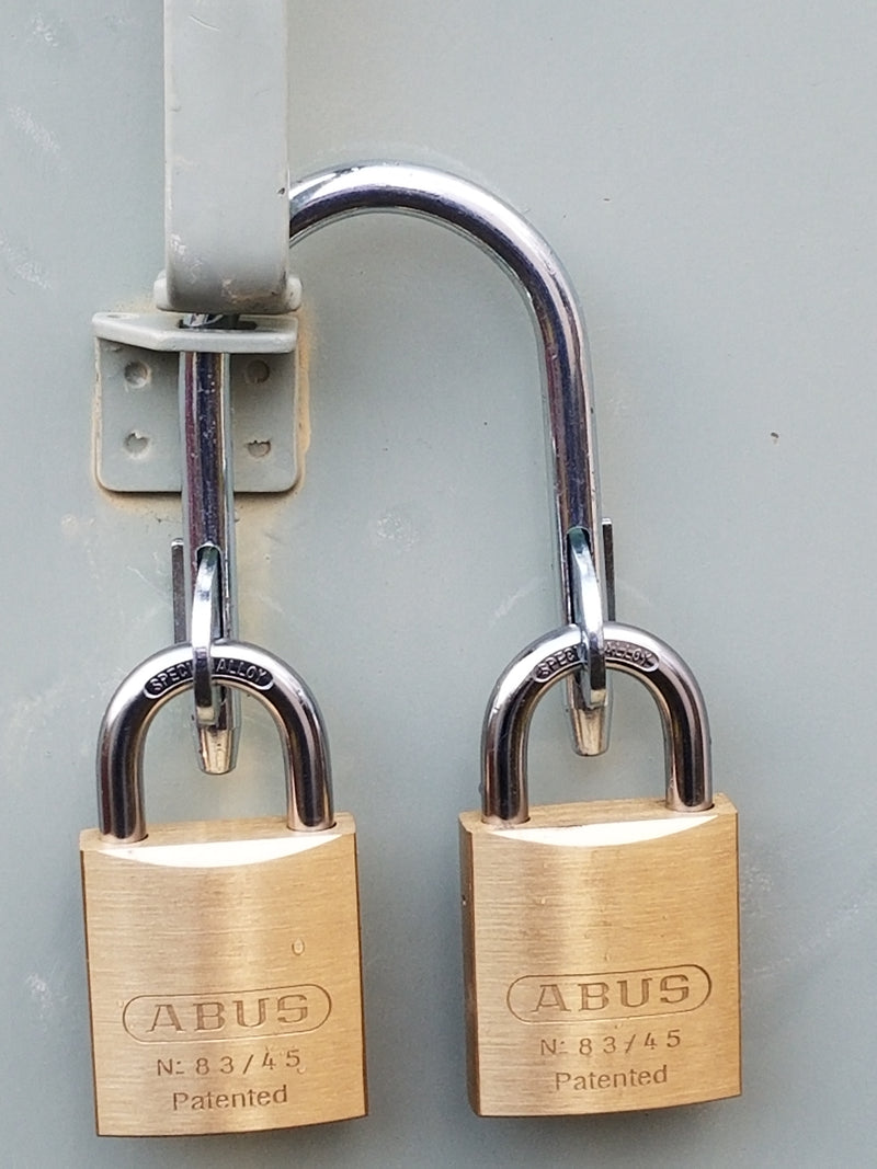 Gate Keeper Dual Locking Hasp - 1st - in - Padlocks