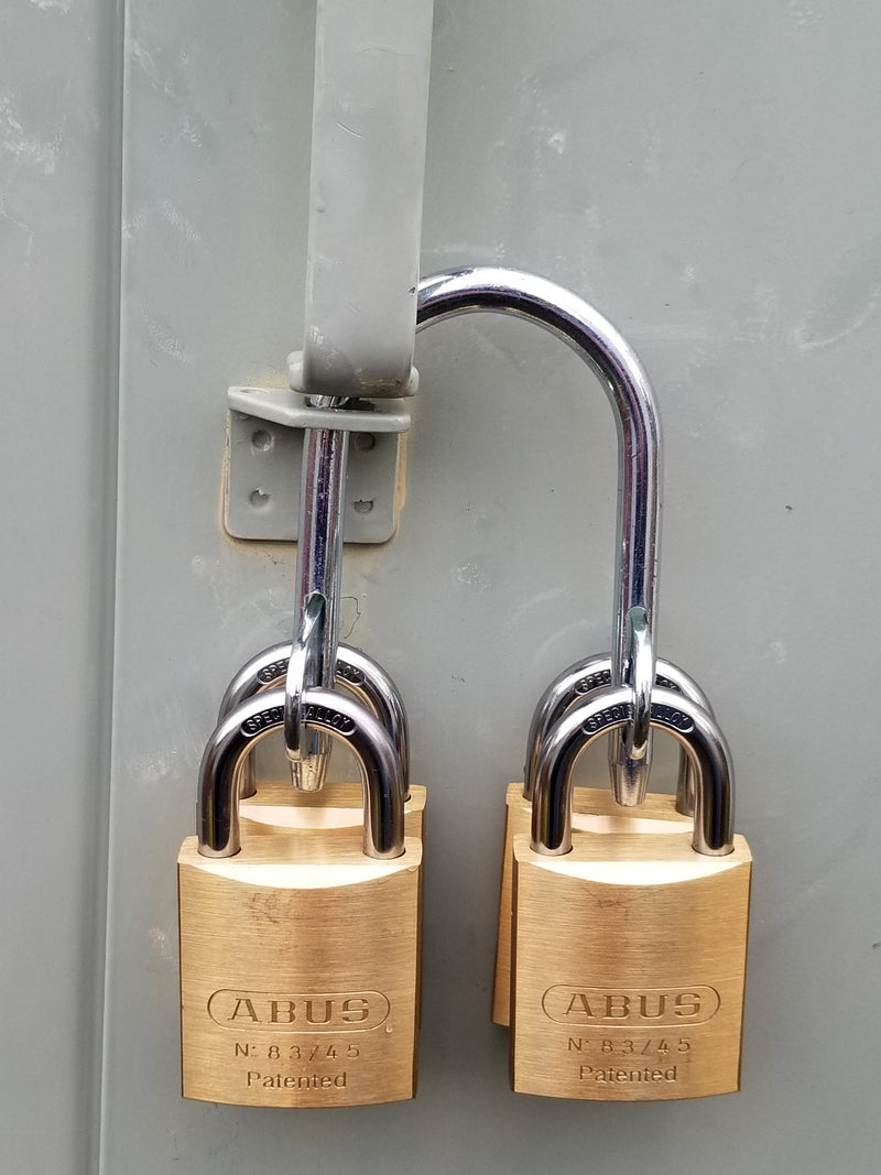 Gate Keeper Dual Locking Hasp - 1st - in - Padlocks