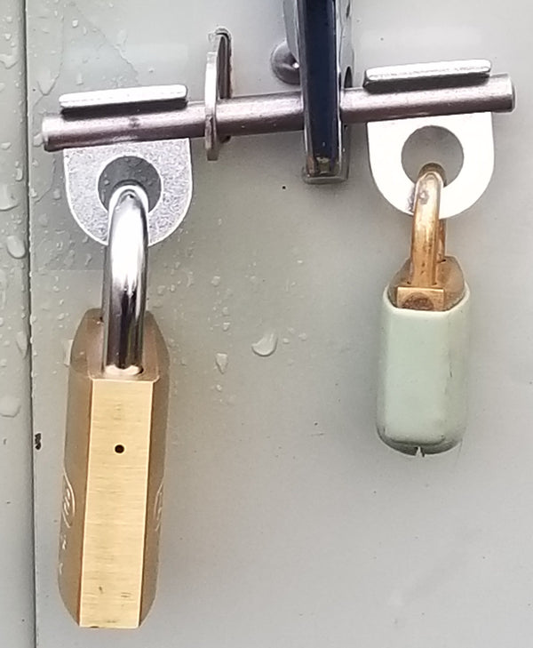 Gate Keeper Dual Locking Hasp - 1st - in - Padlocks