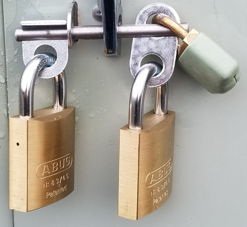 Gate Keeper Dual Locking Hasp - 1st - in - Padlocks