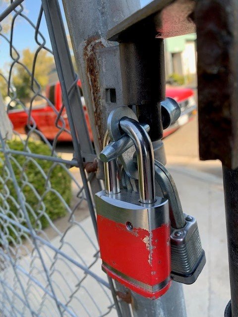 Gate Keeper Pin Gate Locking System - 1st - in - Padlocks