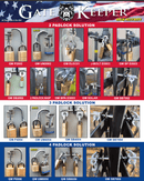 Gate Keeper J - Bolt Gate Locking System - 1st - in - Padlocks
