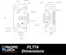 PL774 Hasp Only - 1st - in - Padlocks