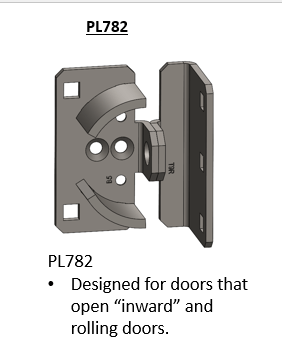 PL782 Inward Hasp - 1st - in - Padlocks