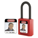 S142 LOCKOUT PADLOCK PHOTO IDENTIFICATION LABEL - 1st - in - Padlocks