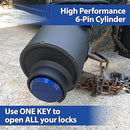 UCS-7A or UCS-7S Puck Lock with Hasp Option