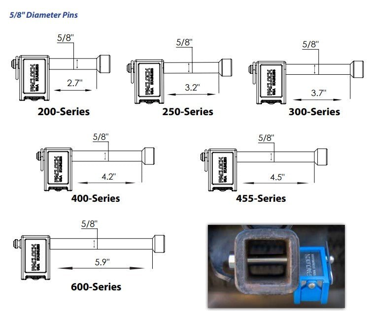 UCS - 80A TRAILER HITCH LOCK - 1st - in - Padlocks