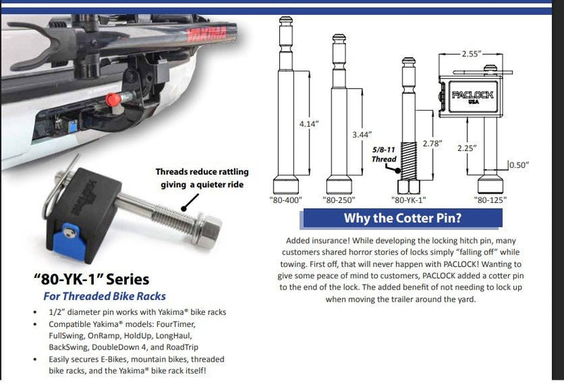 UCS - 80A TRAILER HITCH LOCK - 1st - in - Padlocks