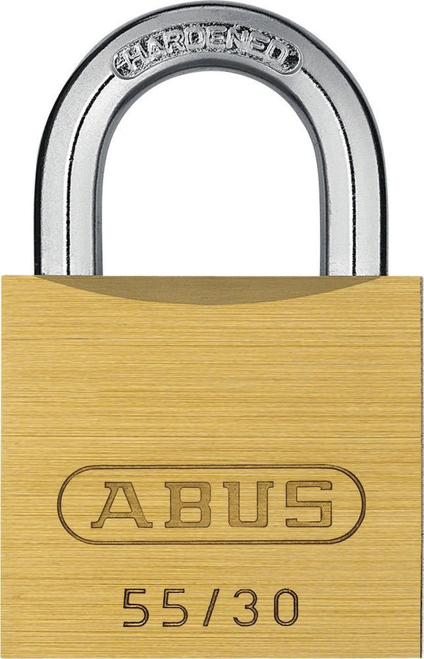 55/30 SOLID BRASS PADLOCK - 1st-in-Padlocks