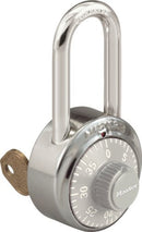 1525LF COMBINATION PADLOCK WITH KEY CONTROL - 1st-in-Padlocks