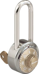 1525LH COMBINATION PADLOCK WITH KEY CONTROL - 1st-in-Padlocks