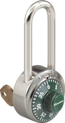 1525LH COMBINATION PADLOCK WITH KEY CONTROL - 1st-in-Padlocks