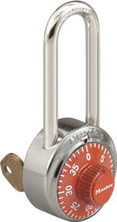 1525LH COMBINATION PADLOCK WITH KEY CONTROL - 1st-in-Padlocks