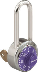 1525LH COMBINATION PADLOCK WITH KEY CONTROL - 1st-in-Padlocks