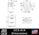 UCS-81A TRAILER LOCK