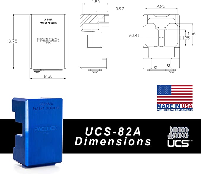 UCS-82A CONTAINER LOCK