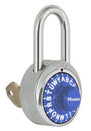 1585LF COMBINATION PADLOCK WITH KEY CONTROL - 1st-in-Padlocks