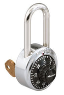 1525LF COMBINATION PADLOCK WITH KEY CONTROL - 1st-in-Padlocks