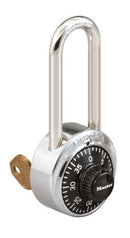 1525LH COMBINATION PADLOCK WITH KEY CONTROL - 1st-in-Padlocks