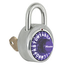 1585 COMBINATION PADLOCK WITH KEY CONTROL - 1st-in-Padlocks