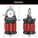 1535D COMBINATION PADLOCK - 1st-in-Padlocks