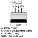 510D WARDED PADLOCK - 1st-in-Padlocks