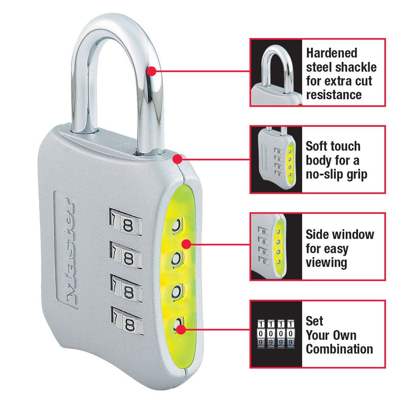 653D COMBINATION PADLOCK - 1st-in-Padlocks