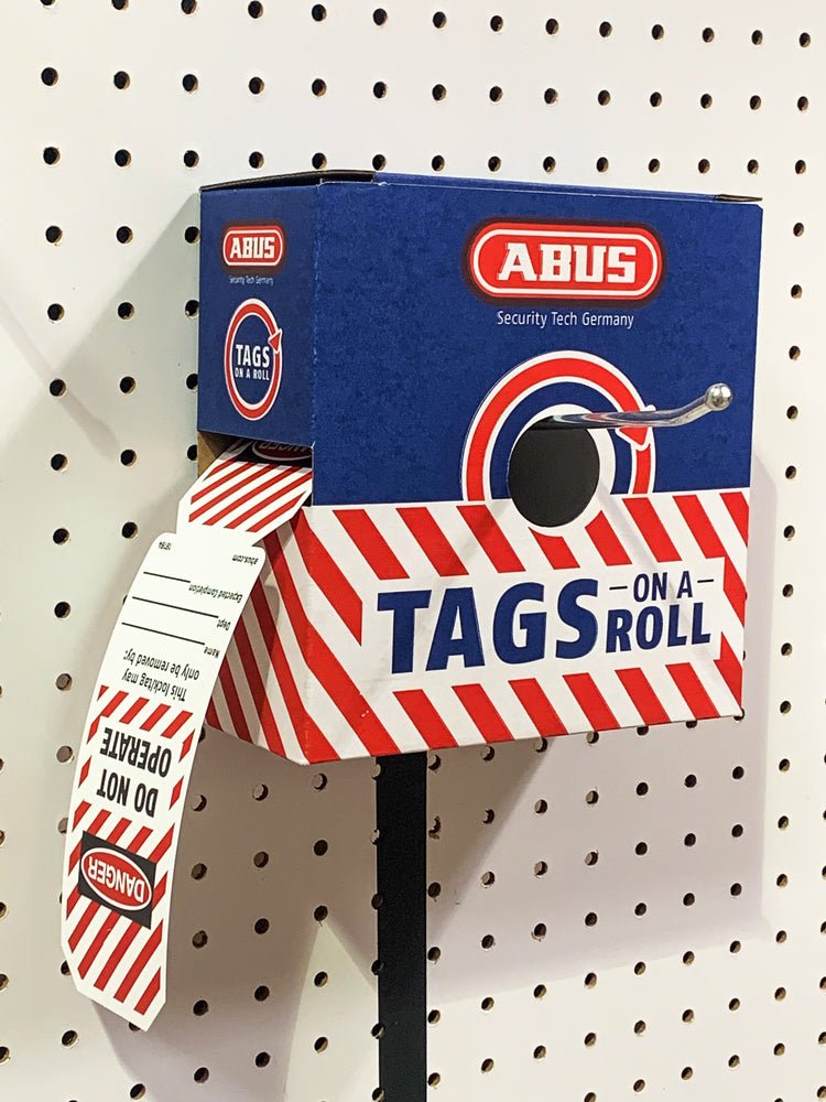 TR540-250 DO NOT OPERATE ENG/SPA TAGS ON A ROLL - 1st-in-Padlocks