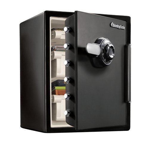 SentrySafe SFW205CZB Combination Fire/Water Safe - 1st-in-Padlocks