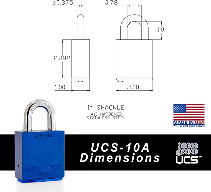 UCS-10A JOB BOX LOCK